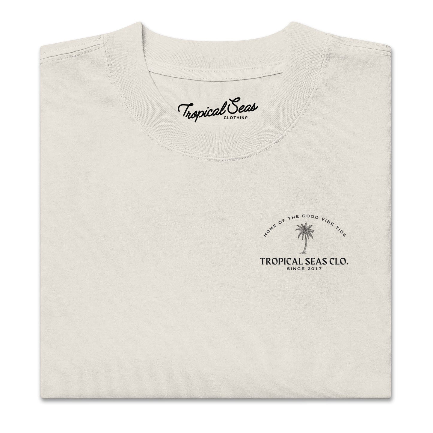 Vintage Palm Oversized Tee