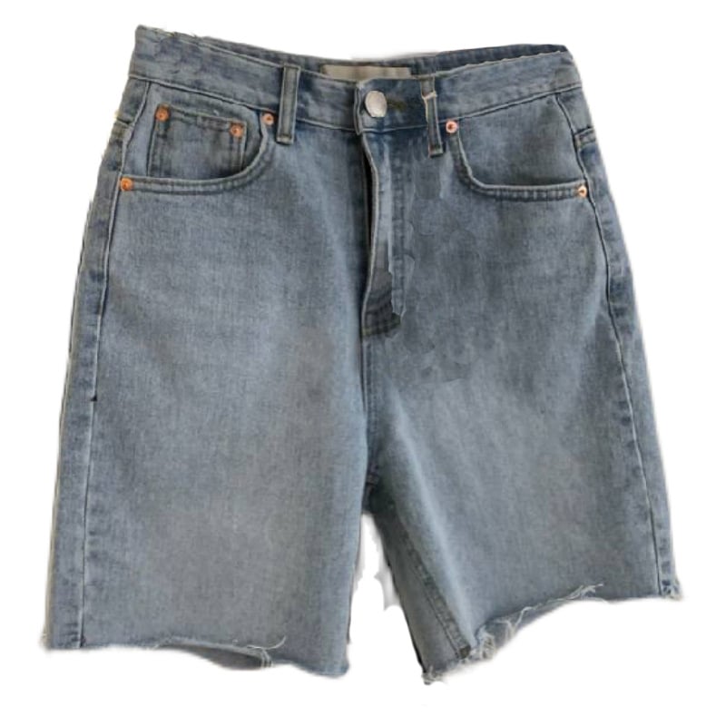 Chic Loose Fit Denim Shorts