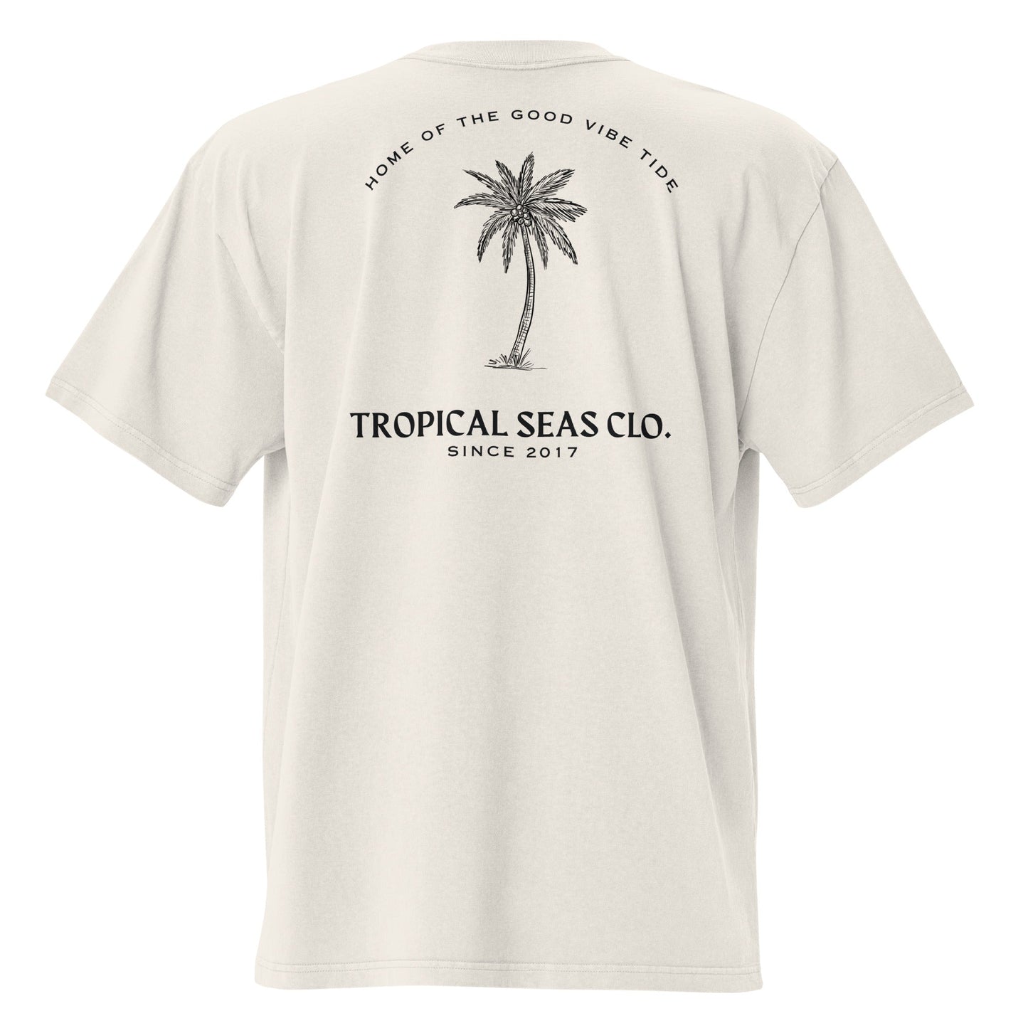 Vintage Palm Oversized Tee